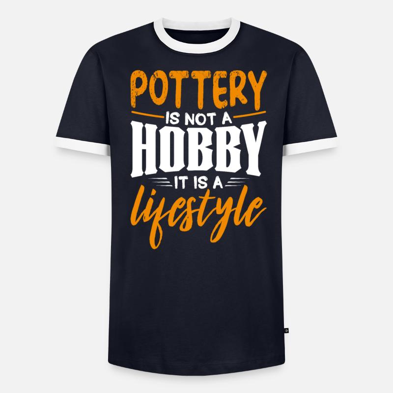 do pottery Men's Ringer Shirt