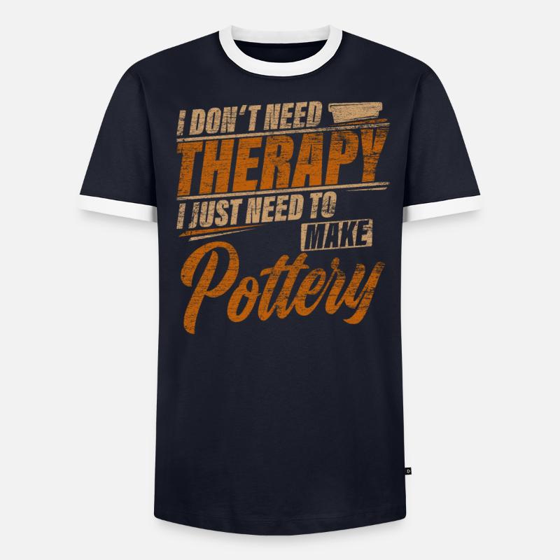 do pottery Men's Ringer Shirt