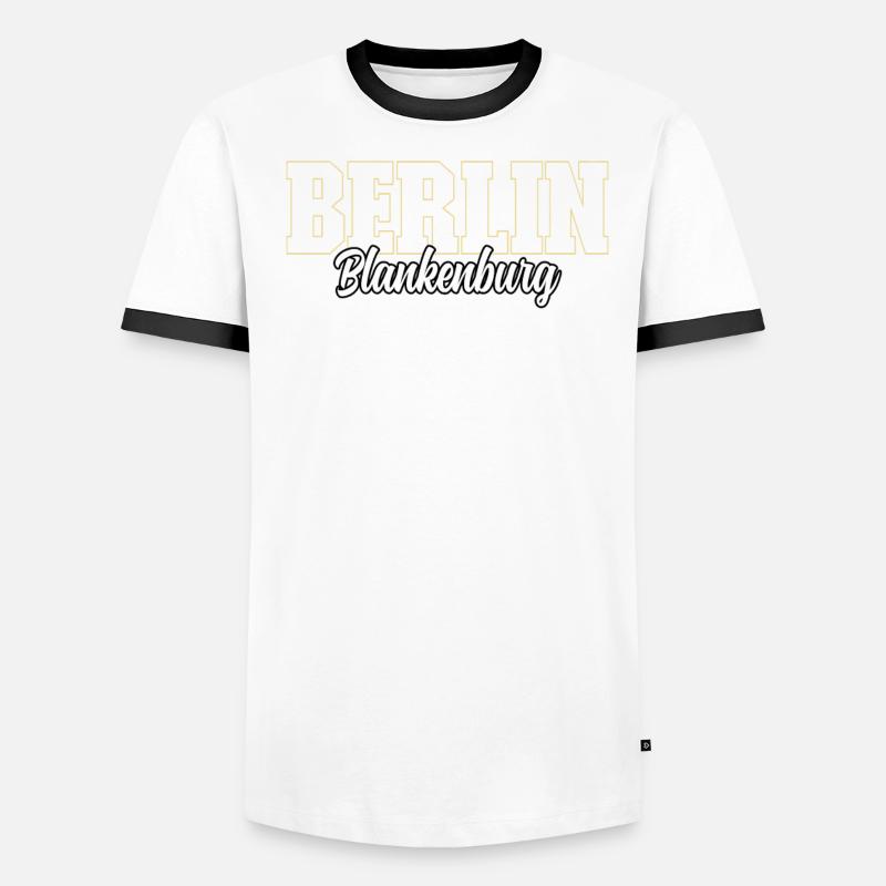 Berlin Blankenburg T-shirt contrasté Homme