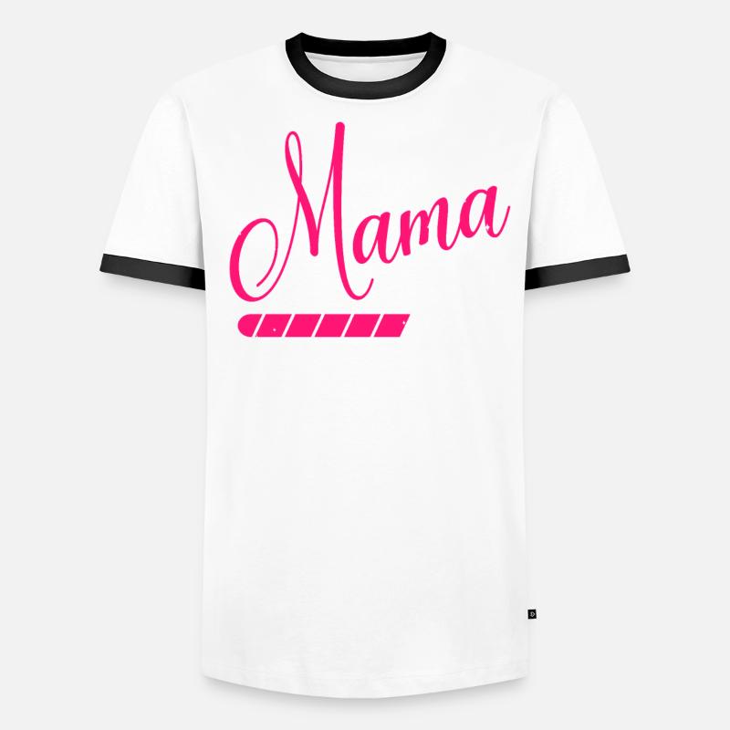Werdende Mama 2023 Loading Männer Kontrast-T-Shirt