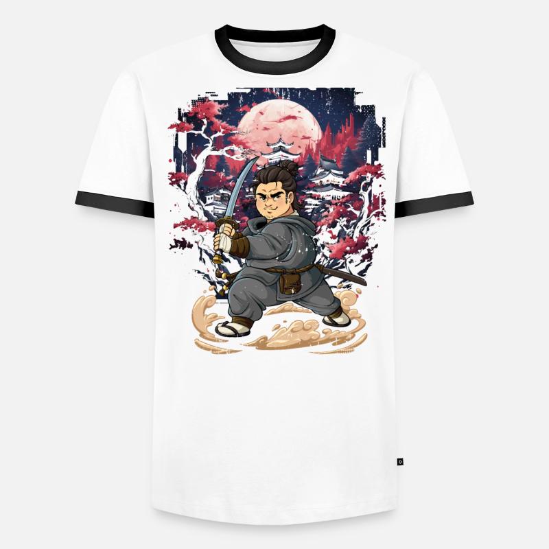 Samurai men Men's Ringer Shirt