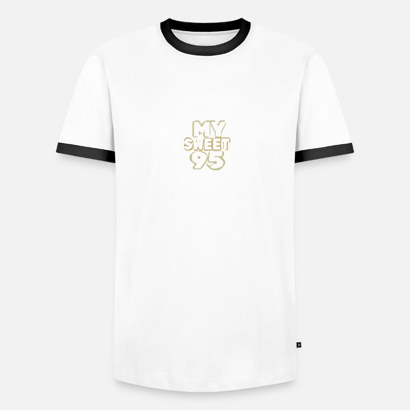 Anniversaire 95 T-shirt contrasté Homme