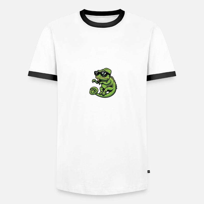 Chameleon Cool Comic Men's Ringer Shirt