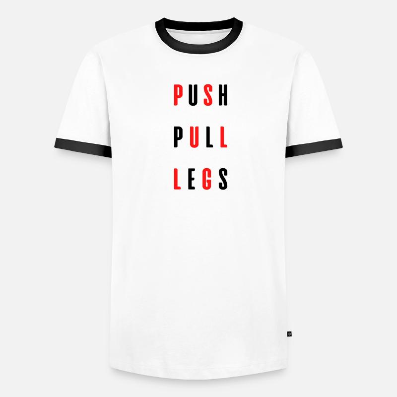 PUSH PULL LEGS T-shirt contrasté Homme