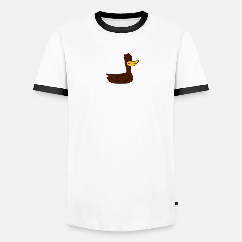 Funny Duck T-shirt contrasté Homme