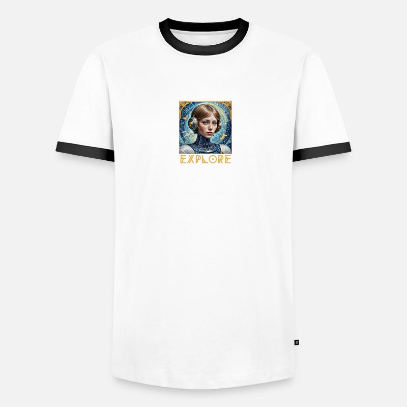 Explore and conquer Men's Ringer Shirt