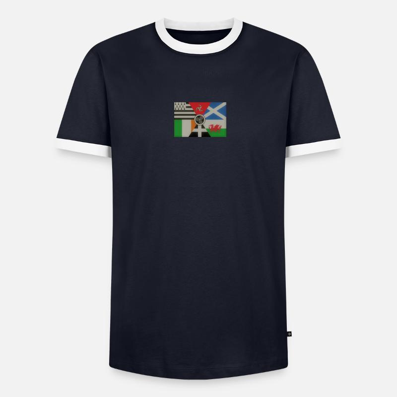 interceltic flag Men's Ringer Shirt