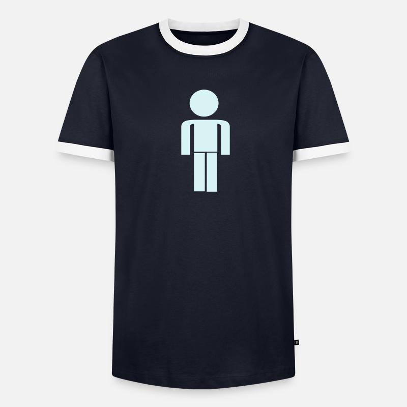 Man Men's Ringer Shirt