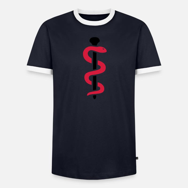 Médecine T-shirt contrasté Homme