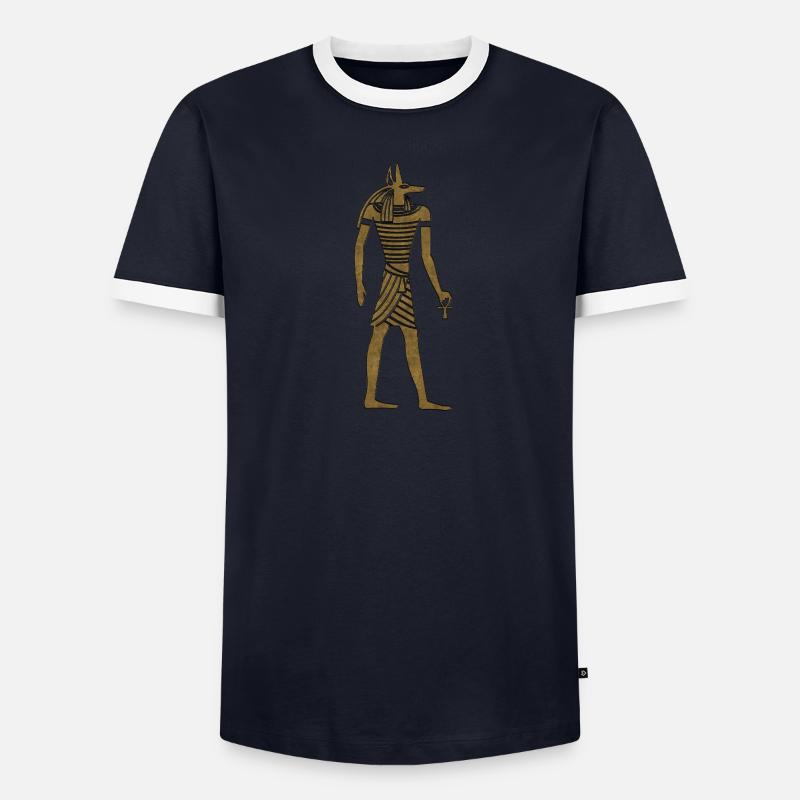 Egypte Egypte Isis Pharaons Pharaons Pyramide Afrique T-shirt contrasté Homme