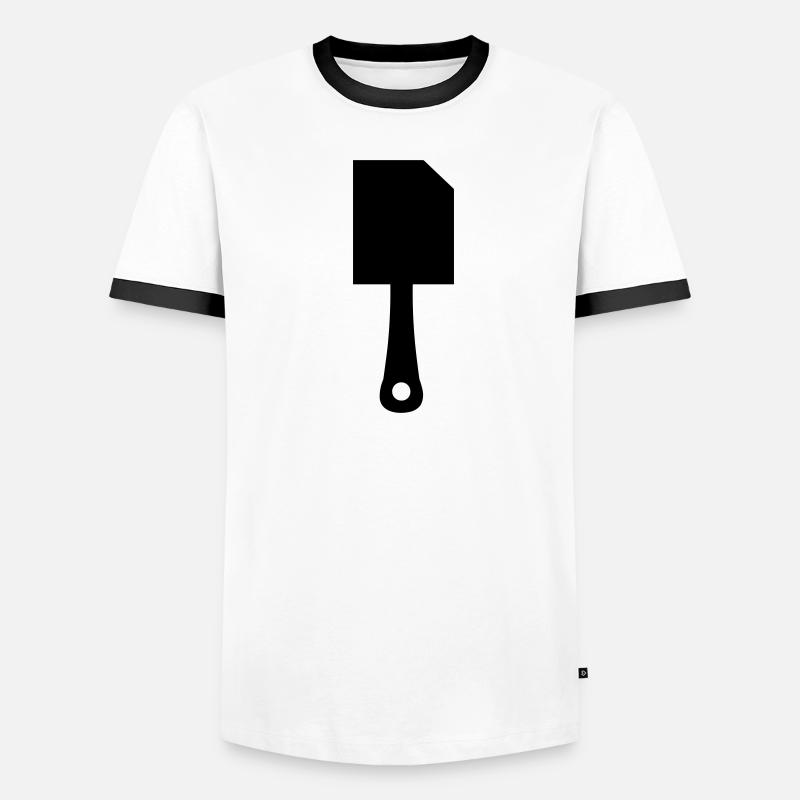 Axt Männer Kontrast-T-Shirt