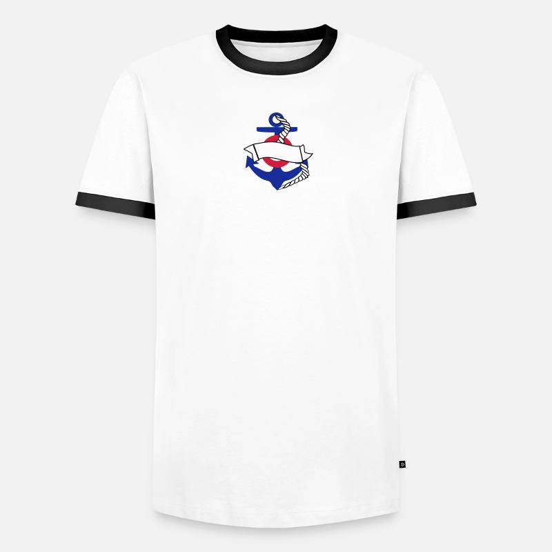 anker_44 Männer Kontrast-T-Shirt