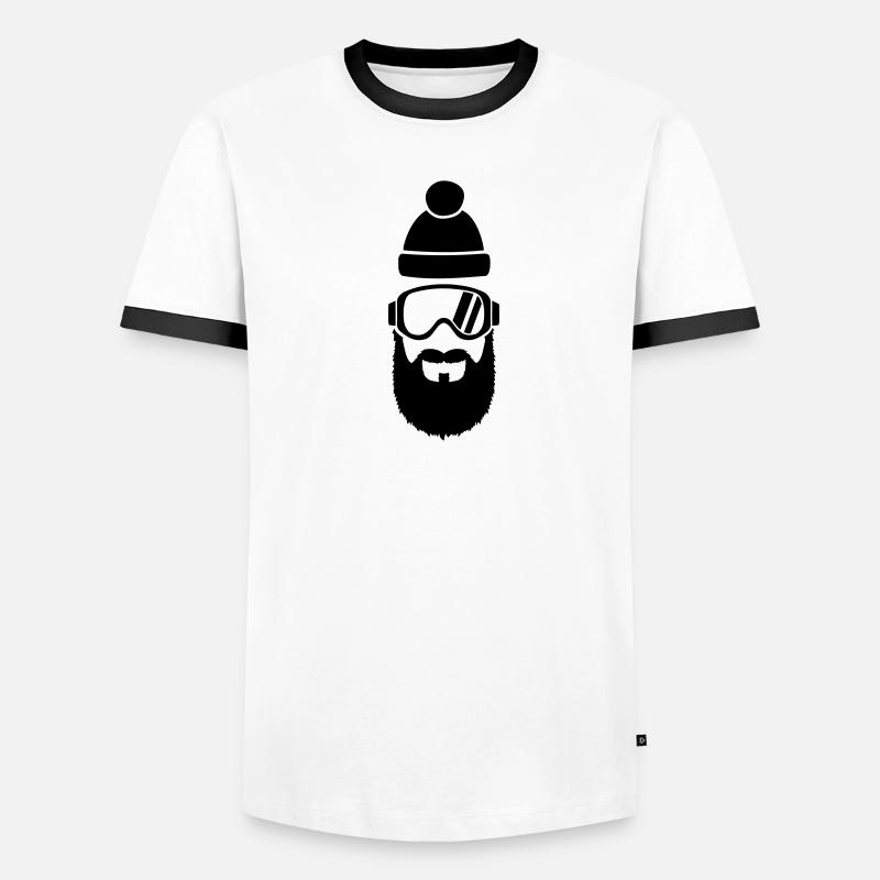 Ski T-shirt contrasté Homme