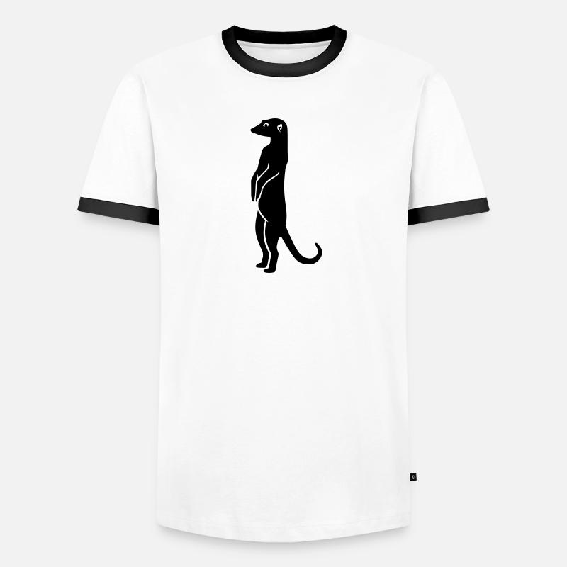 Suricate T-shirt contrasté Homme