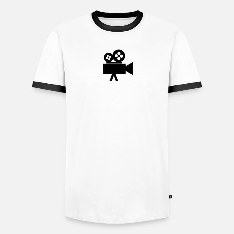 Caméra T-shirt contrasté Homme