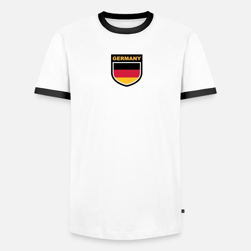 germany_emblem Men's Ringer Shirt