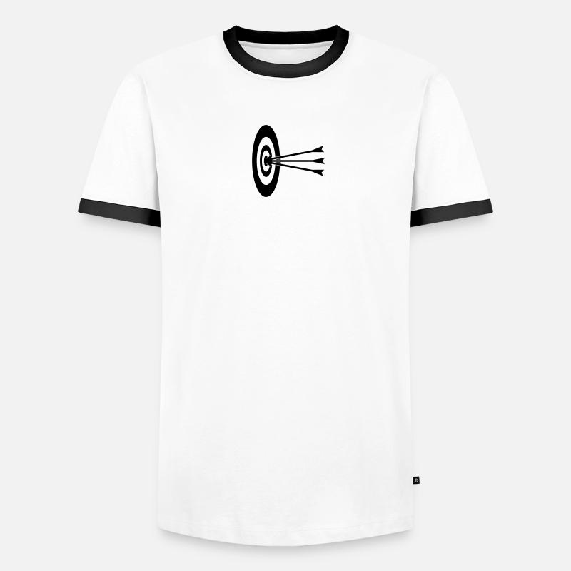 Archery Design Männer Kontrast-T-Shirt
