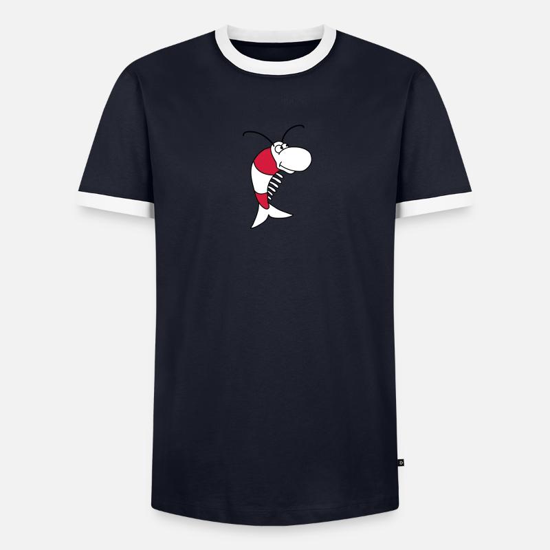 Shrimp Men's Ringer Shirt
