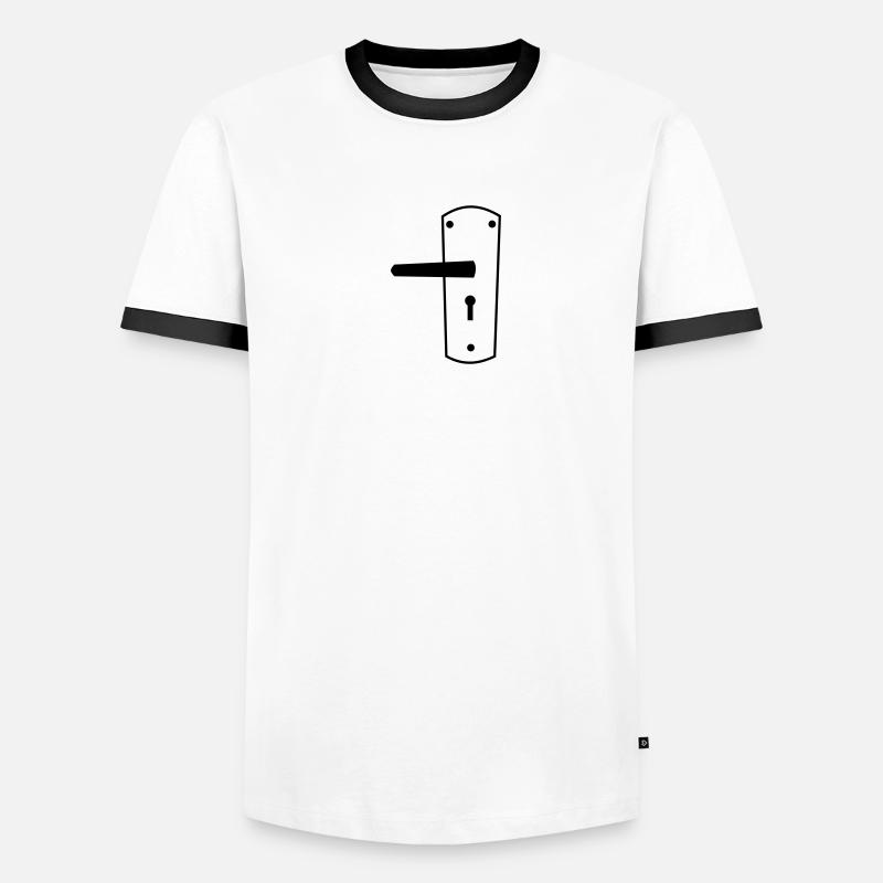 door handle Men's Ringer Shirt
