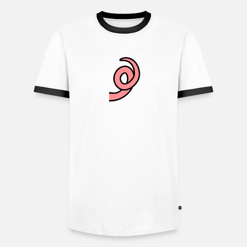 RingTail cochon T-shirt contrasté Homme