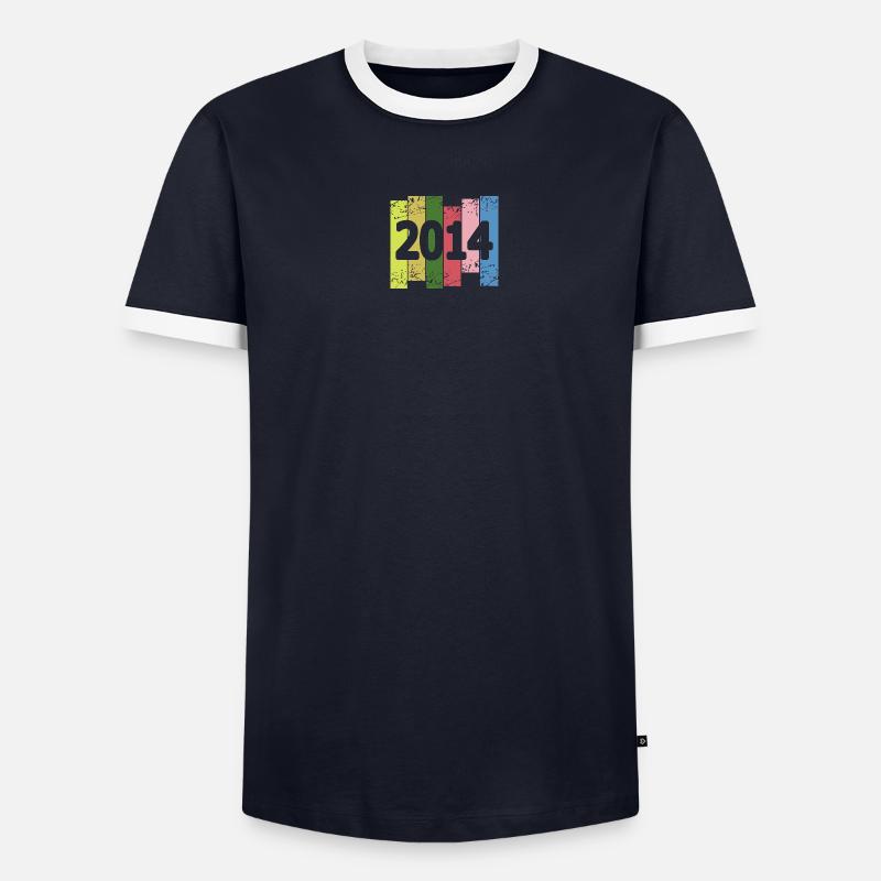 Funny 2014 Men's Ringer Shirt