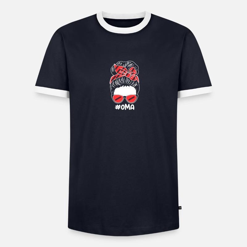 Harmonica Granny Harmonica - Men's Ringer Shirt - undefined