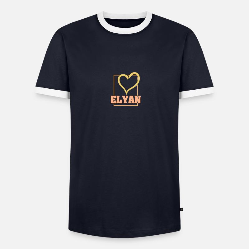 Gift for Elyan - Men's Ringer Shirt - undefined
