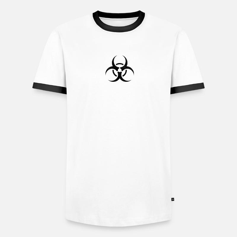 Bio hazard Men's Ringer Shirt