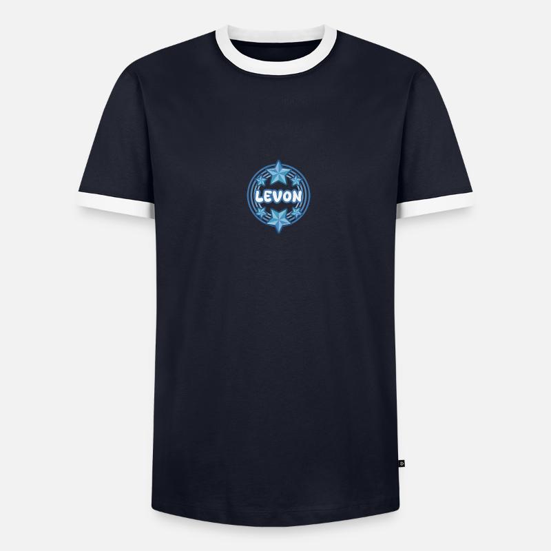 Nom Levon T-shirt contrasté Homme