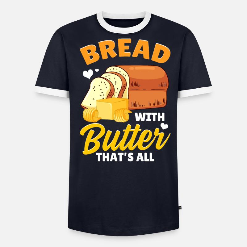 Bread Baking Bread Maker - Men's Ringer Shirt - undefined