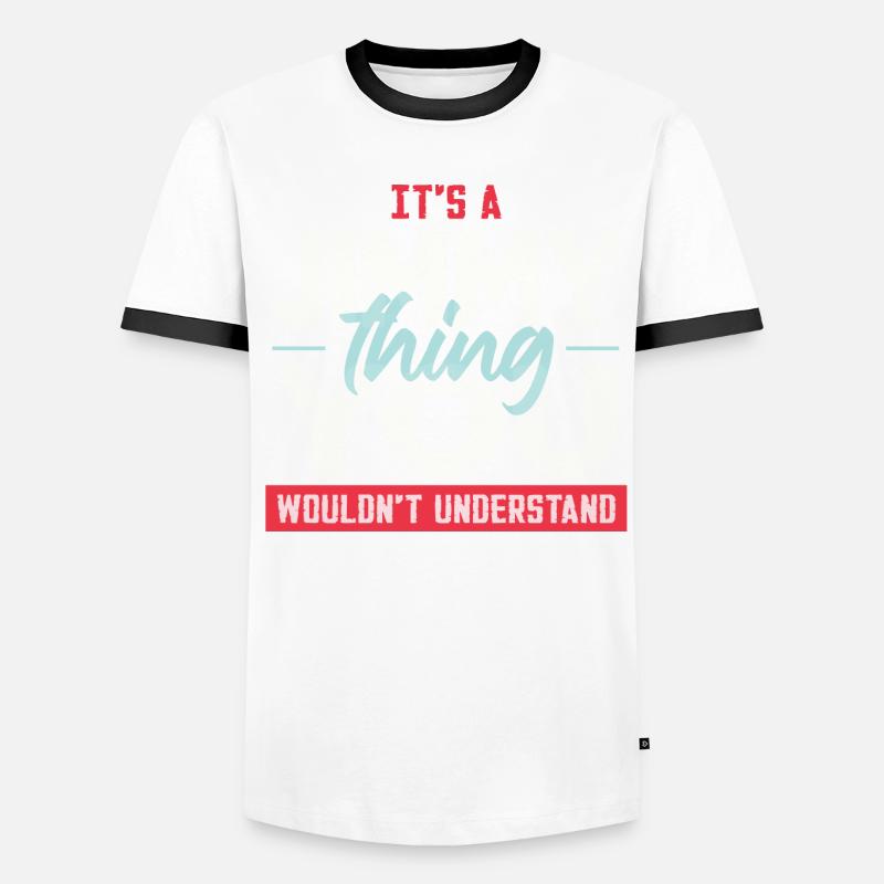 C’est une chose Jimmy que vous ne comprendriez pas T-shirt contrasté Homme