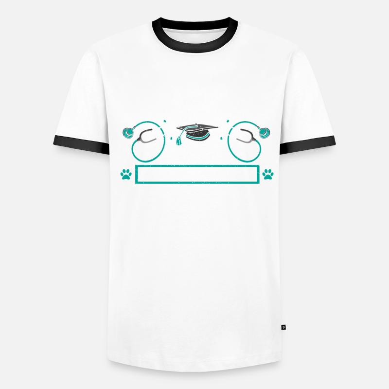 Veterinary School Vet Tech in the Making Men's Ringer Shirt