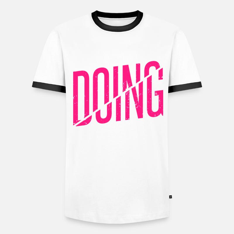 Ich bin Dave, der Dave-Dinge tut Männer Kontrast-T-Shirt