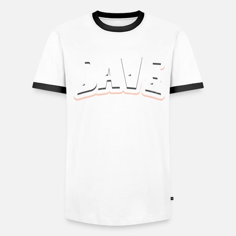 Es ist ein Dave-Ding Männer Kontrast-T-Shirt