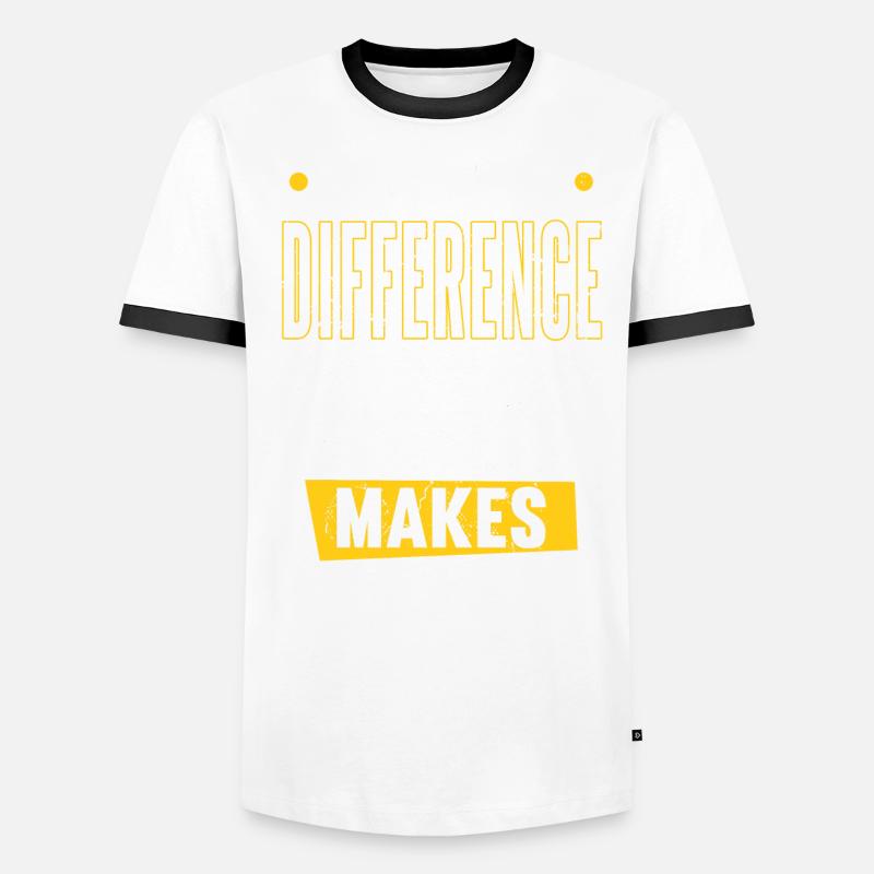 Robert Name Bob What A Difference A Bob Makes Men's Ringer Shirt