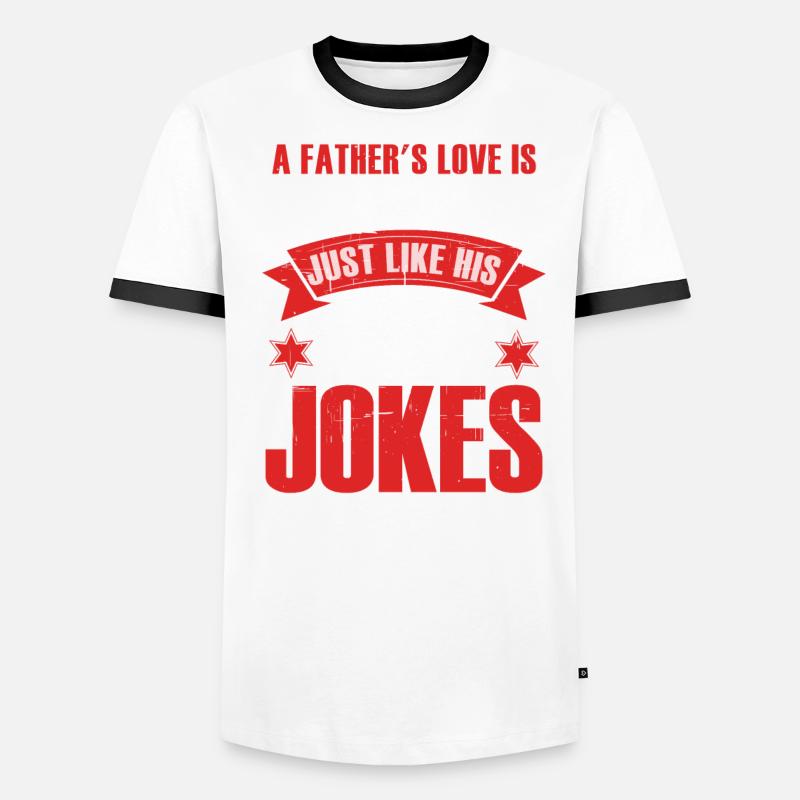 Ehemann Ehefrau Papa Witz Männer Kontrast-T-Shirt