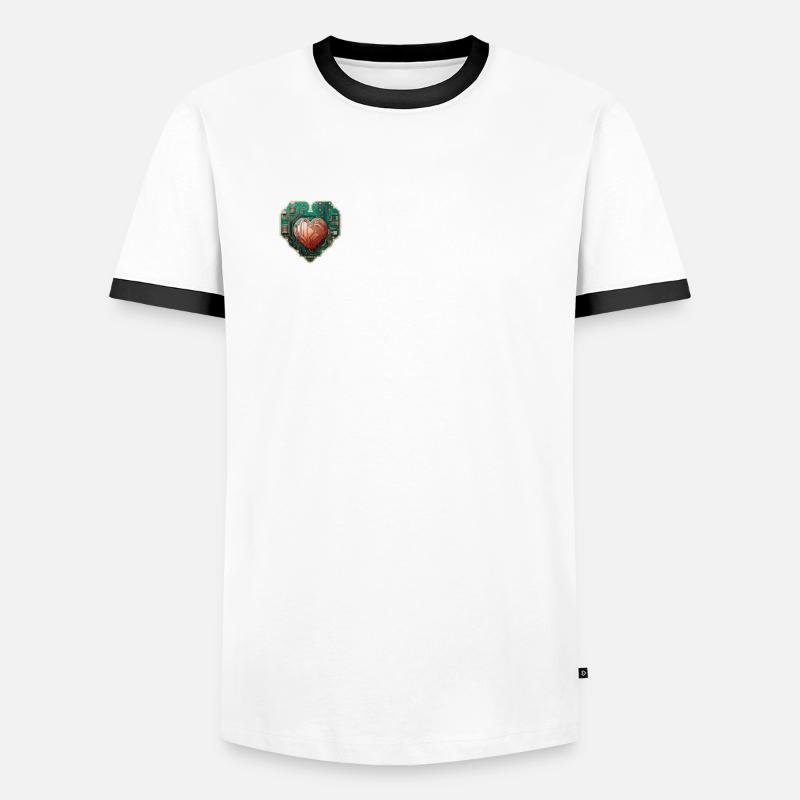 IT Support es hat einfach aufgehört zu Männer Kontrast-T-Shirt
