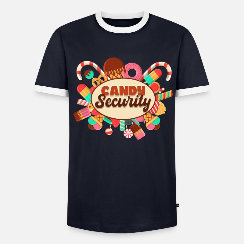 Candy Security Men's Ringer Shirt