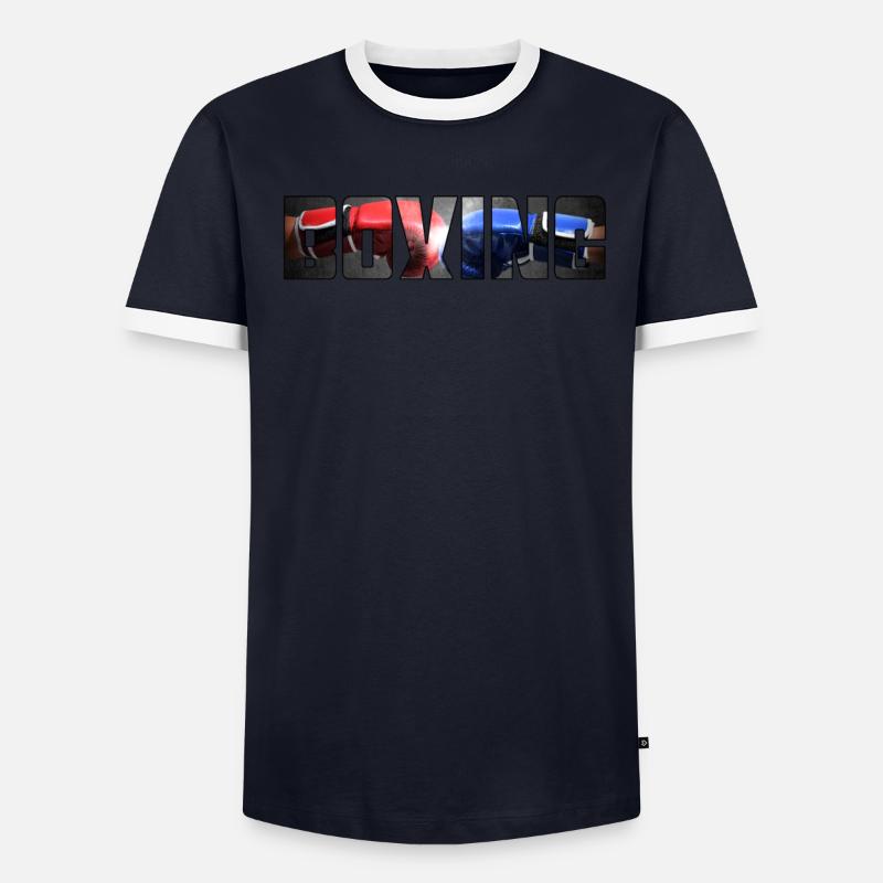 Boxe T-shirt contrasté Homme
