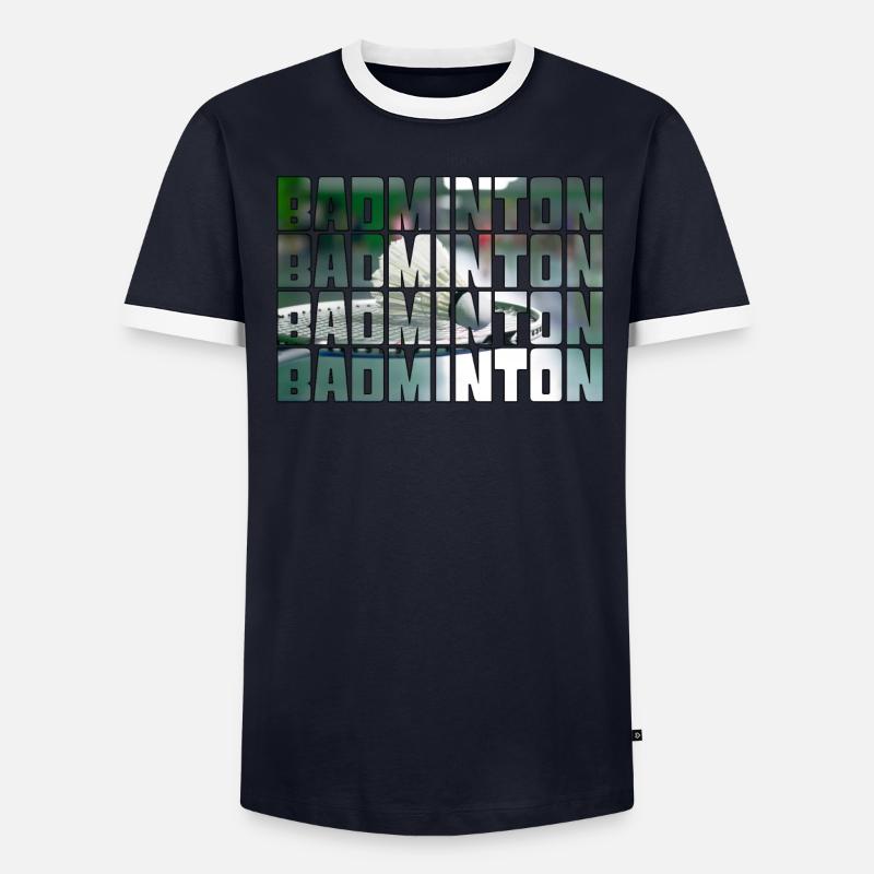 Badminton T-shirt contrasté Homme