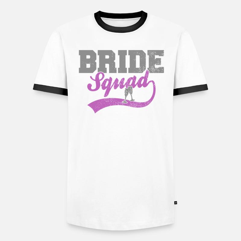 Bride Squad Men's Ringer Shirt