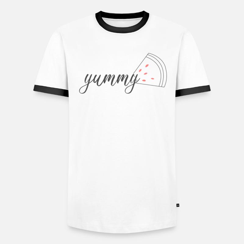 Pastèque délicieuse T-shirt contrasté Homme