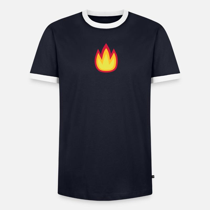 Fire Men's Ringer Shirt