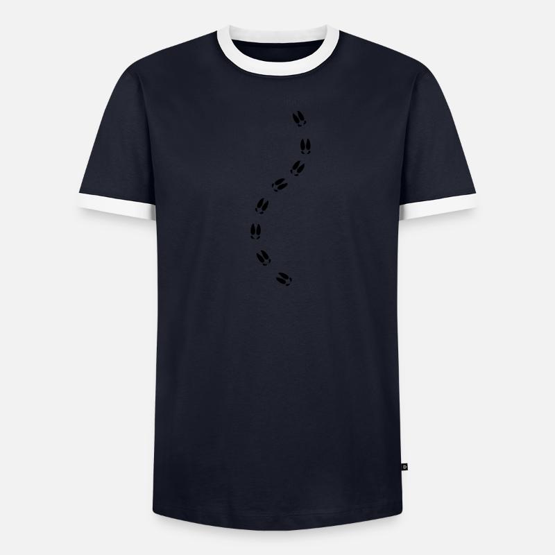 Élan T-shirt contrasté Homme