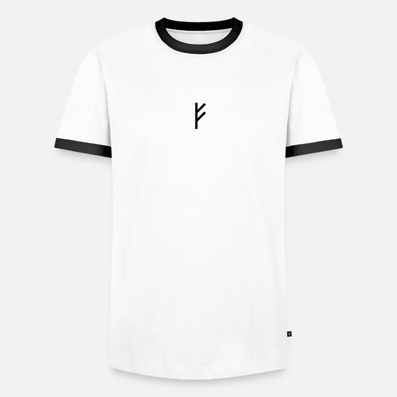 Fehu Runa T-shirt contrasté Homme