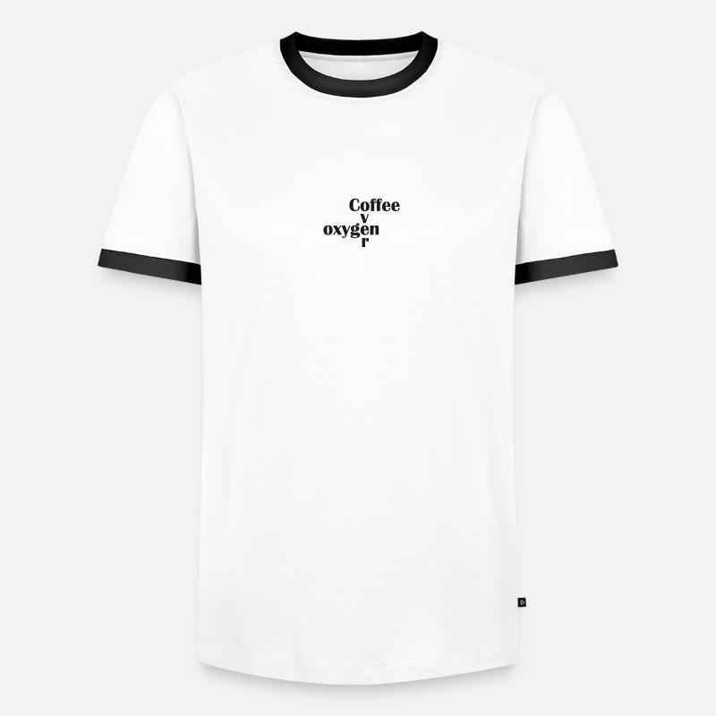 Coffee over oxygen Men's Ringer Shirt