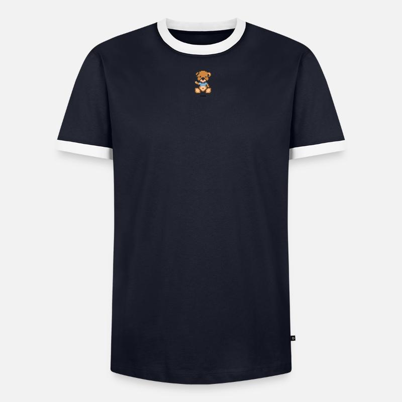 Pixel MiniBear Greece T-shirt contrasté Homme