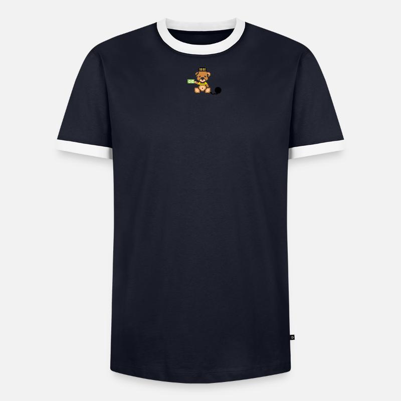 Pixel MiniBear Prisoner T-shirt contrasté Homme