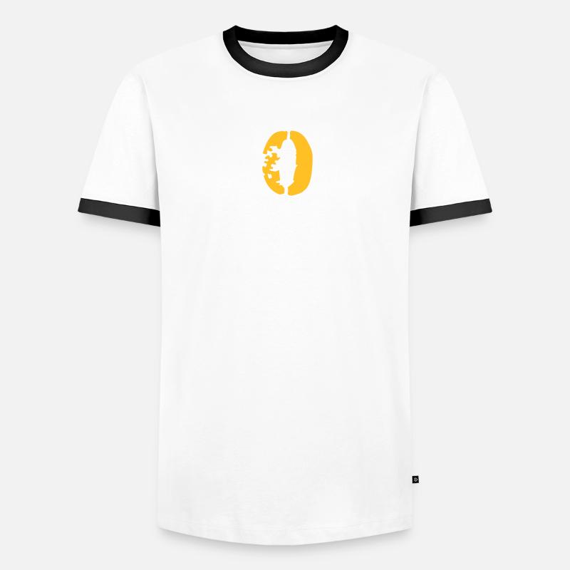 Null Männer Kontrast-T-Shirt
