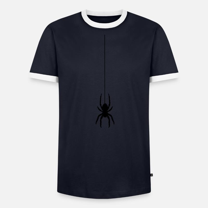 Araignée T-shirt contrasté Homme